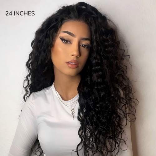 FBS Hair 5x5 HD Water Wave Glueless Closure Human Hair Wig