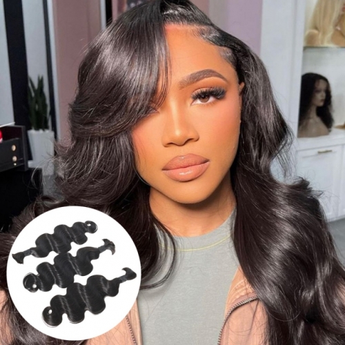 FBS Hair Body Wave Human Hair for Braiding Wet and Wavy