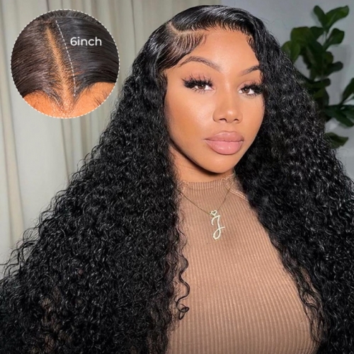 FBS Hair Water Wave HD 13x6 Lace Frontal with Baby Hair
