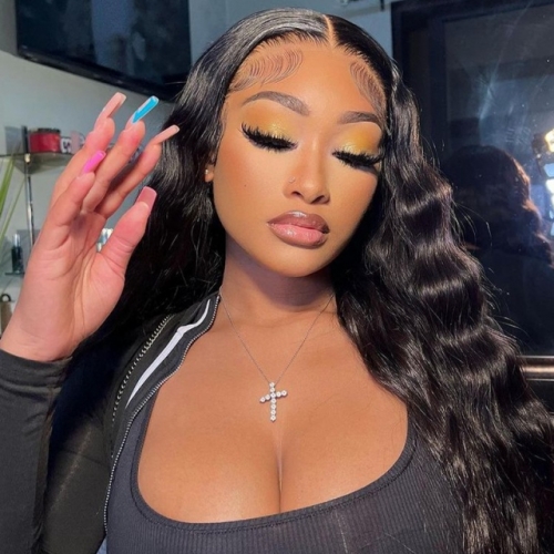 FBS Hair Loose Wave 4x4 Luxury Transparent Lace Closure Human Hair