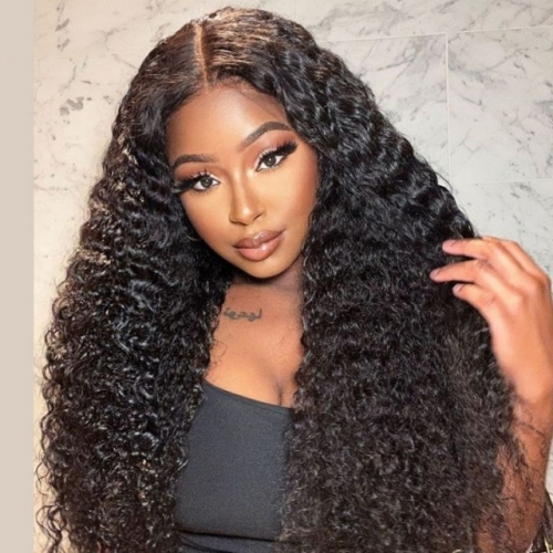 FBS Hair Water Wave 4x4 Transparent Closure Top Swiss Lace