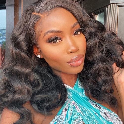 FBS Hair Loose Curly 5x5 Transparent Lace Closure