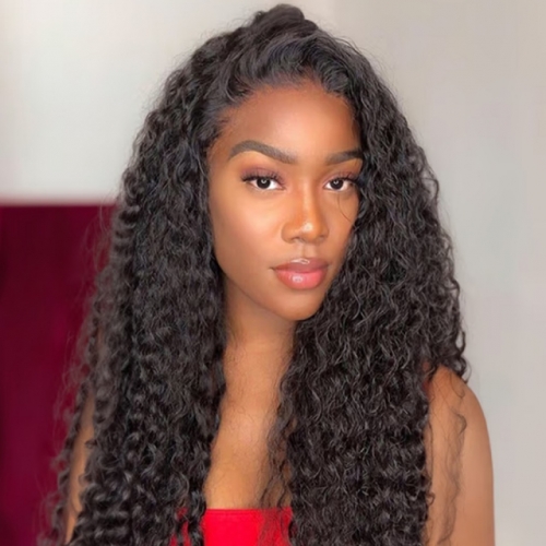 FBS Hair Water Wave 13x4 Transparent Lace Frontal
